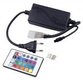 سوکت ریسه SMD LED Strip RGB طول ۵۰ سانتی متری + ریموت کنترل