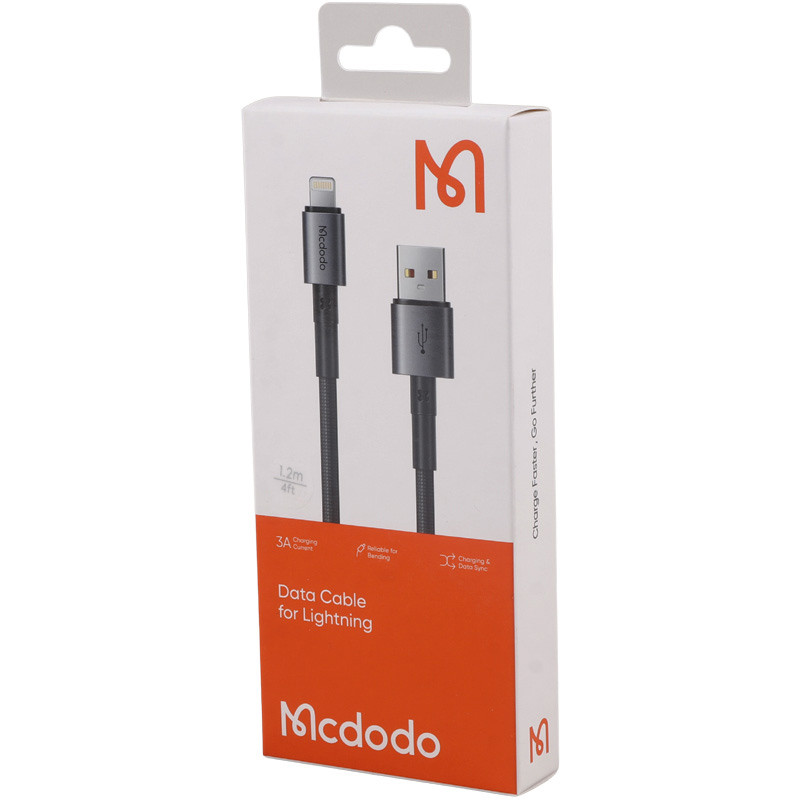 کابل آیفونی فست شارژ Mcdodo CA-3580 3A 1.2m