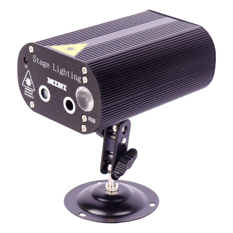 لیزر رقص نور Mini Laser Stage Light + ریموت کنترل