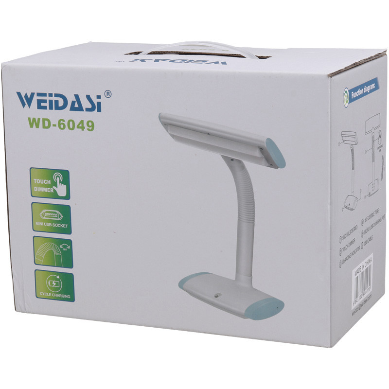 چراغ مطالعه شارژی ویداسی Weidasi WD-6049