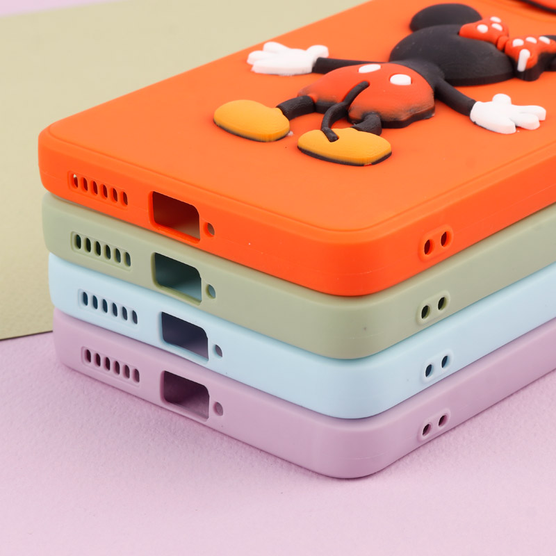 قاب عروسکی برجسته میکی موس و مینی موس محافظ لنزدار Xiaomi 11T / 11T Pro