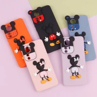 قاب عروسکی برجسته میکی موس و مینی موس محافظ لنزدار Xiaomi 12T Pro
