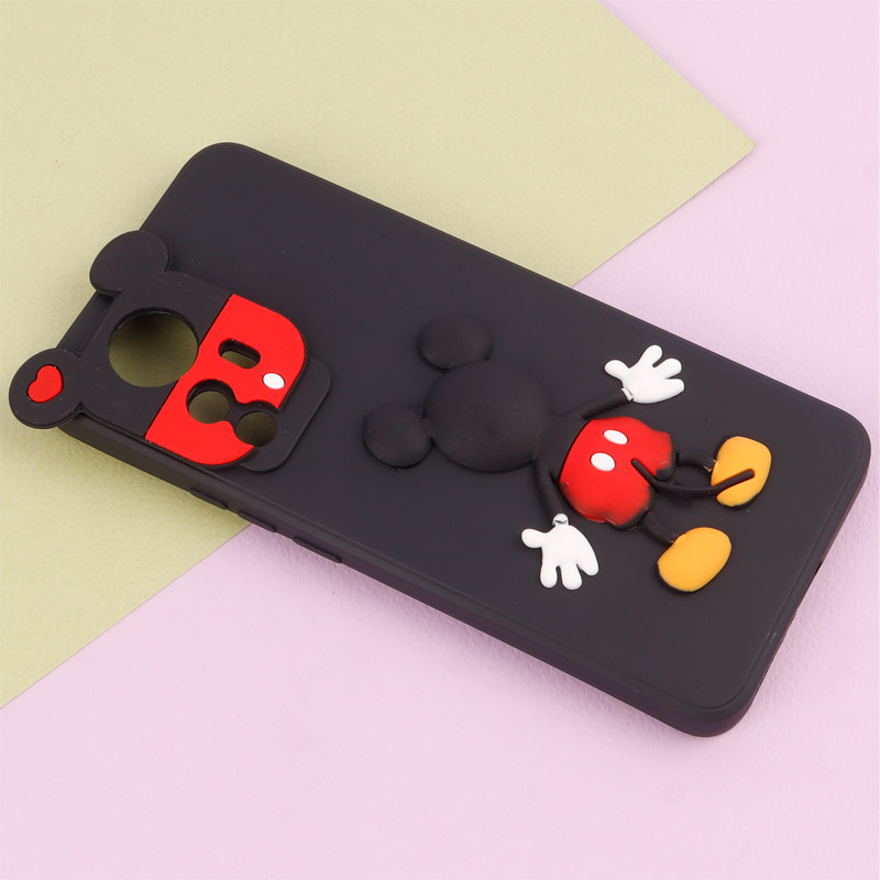 قاب عروسکی برجسته میکی موس و مینی موس محافظ لنزدار Xiaomi 12T Pro