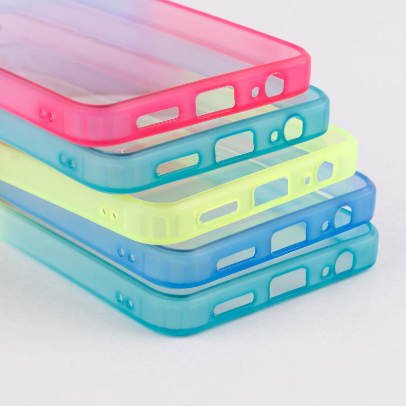 قاب ضد ضربه استند شو دور رنگی محافظ لنزدار Xiaomi Poco M5s 4G