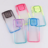 قاب ضد ضربه استند شو دور رنگی محافظ لنزدار Xiaomi Poco X3