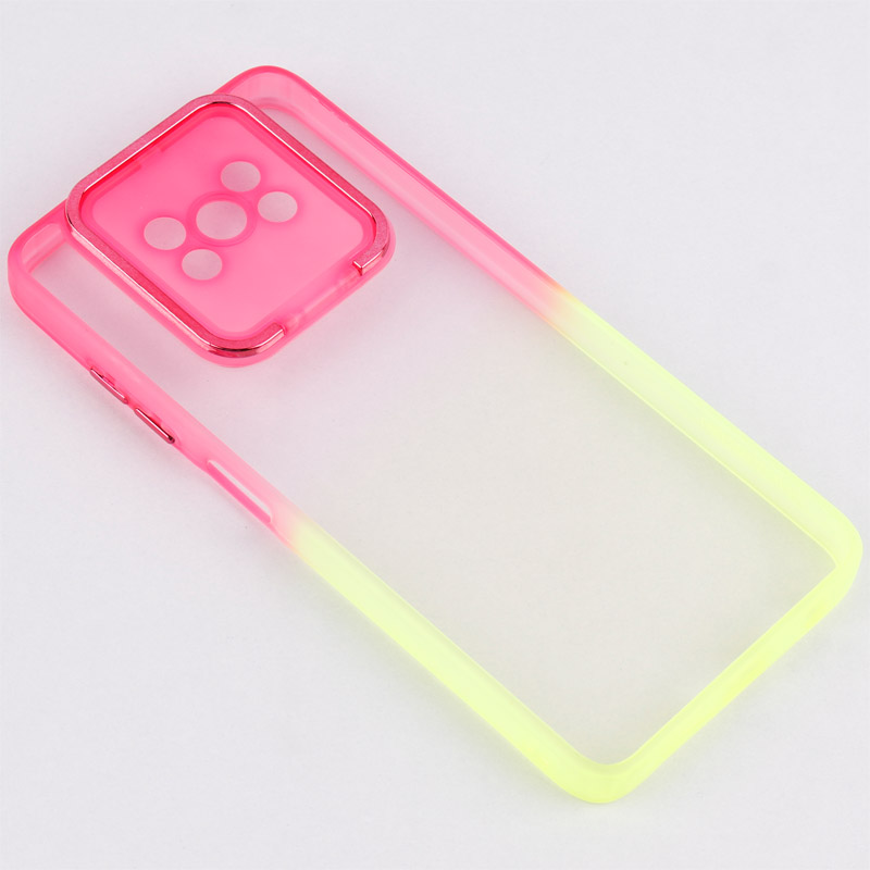 قاب ضد ضربه استند شو دور رنگی محافظ لنزدار Xiaomi Poco X3
