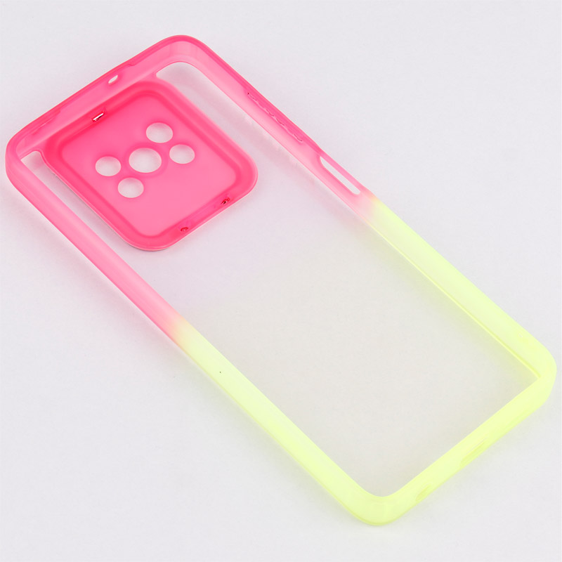 قاب ضد ضربه استند شو دور رنگی محافظ لنزدار Xiaomi Poco X3