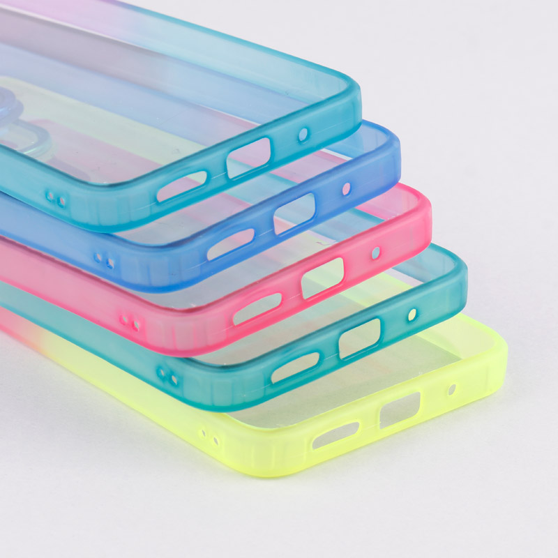 قاب ضد ضربه استند شو دور رنگی محافظ لنزدار Xiaomi Redmi 10C