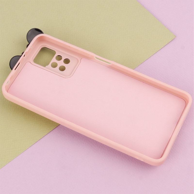 قاب عروسکی برجسته میکی موس و مینی موس محافظ لنزدار Xiaomi Redmi Note 12 Pro 4G