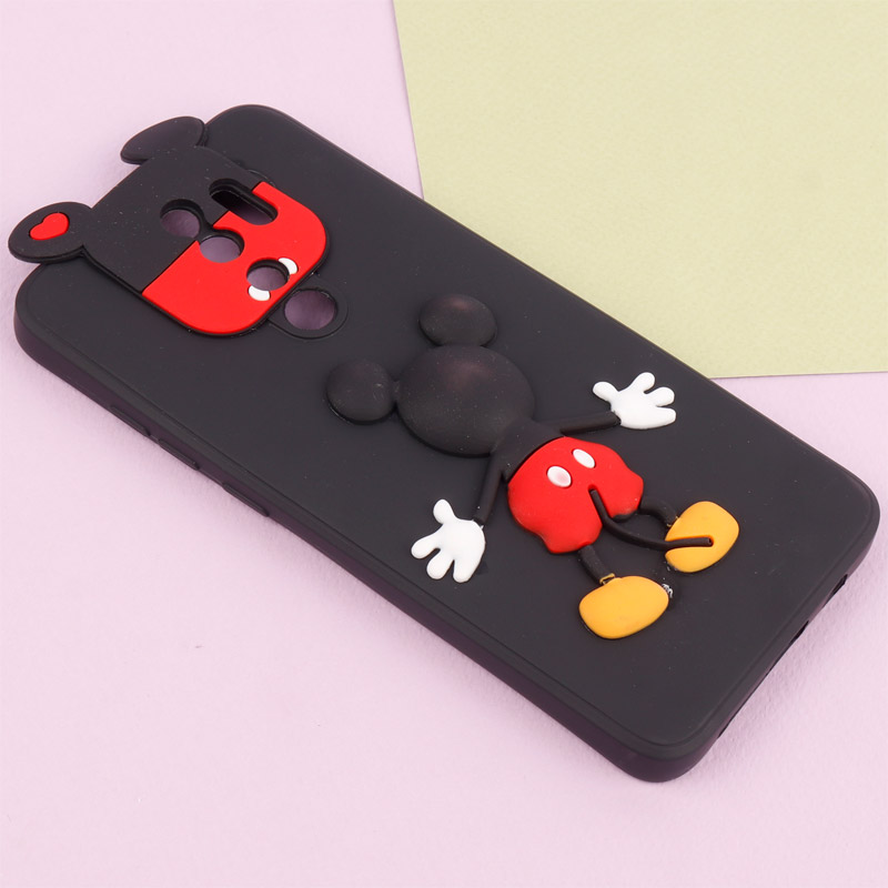 قاب عروسکی برجسته میکی موس و مینی موس محافظ لنزدار Xiaomi Redmi Note 8 Pro