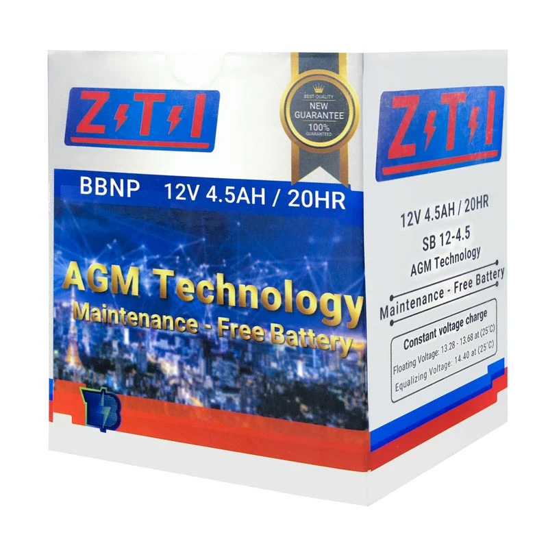 باتری 12 ولت 4500 میلی آمپر Z.T.I