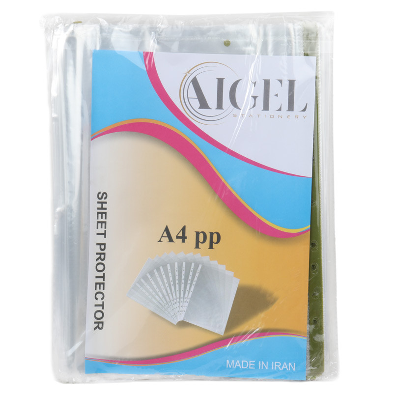 کاور کاغذ Aigel A4 بسته ۱۰۰ عددی