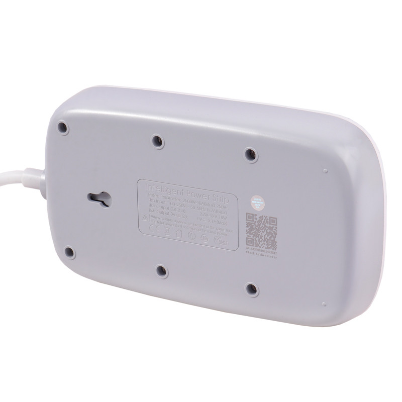 چند راهی ۴ خانه برق LDNIO SC4407 2m + شارژر ۴Port USB QC 3.0