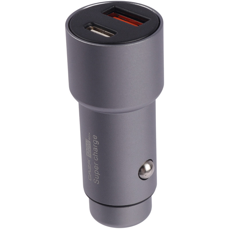 شارژر فندکی فست شارژ CAZA C20s 5A PD QC3.0 VOOC 120W
