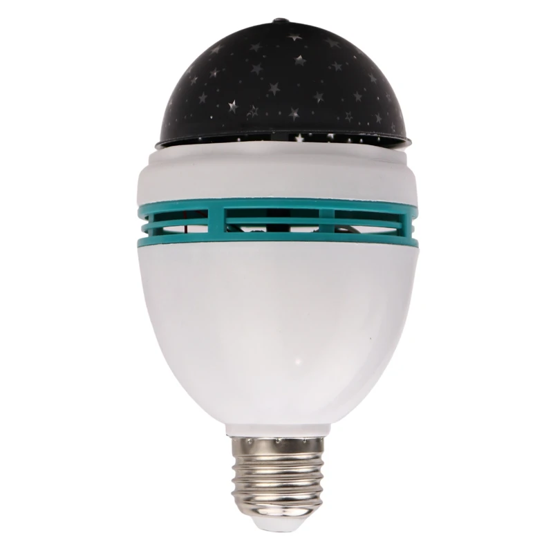 لامپ رقص نور گردان Rotating Lamp 3W E27 کد ۲