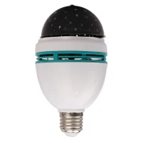 لامپ رقص نور گردان Rotating Lamp 3W E27 کد ۲