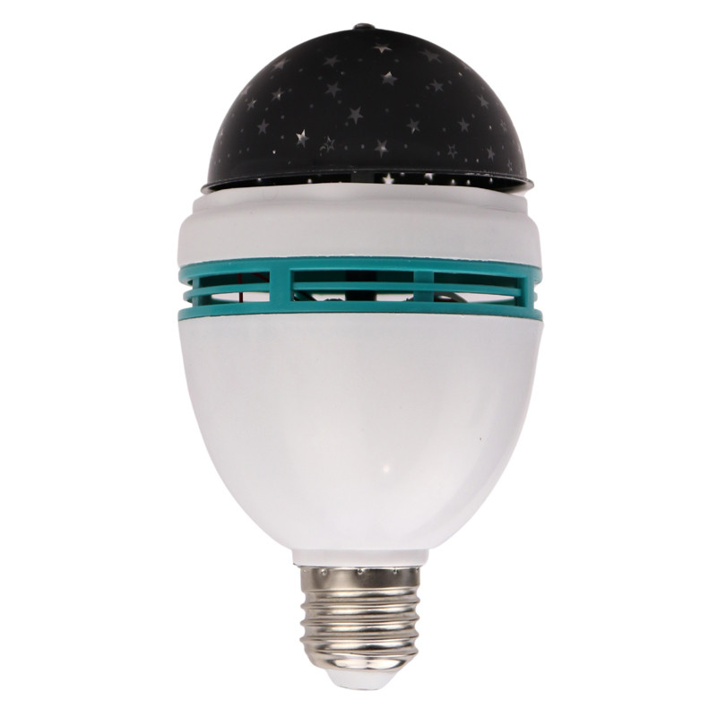 لامپ رقص نور گردان Rotating Lamp 3W E27 کد ۲