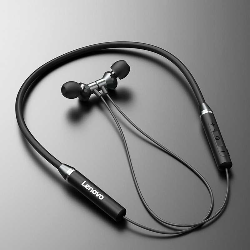 هندزفری بلوتوث دورگردنی Lenovo HE05