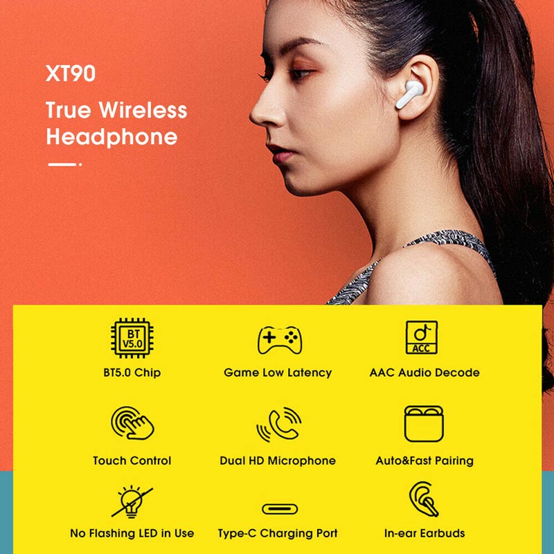 هندزفری بلوتوث دو تایی Lenovo XT90