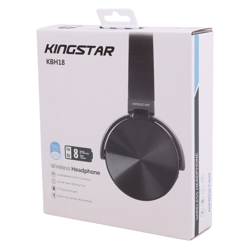 هدفون بلوتوثی رم خور Kingstar KBH18