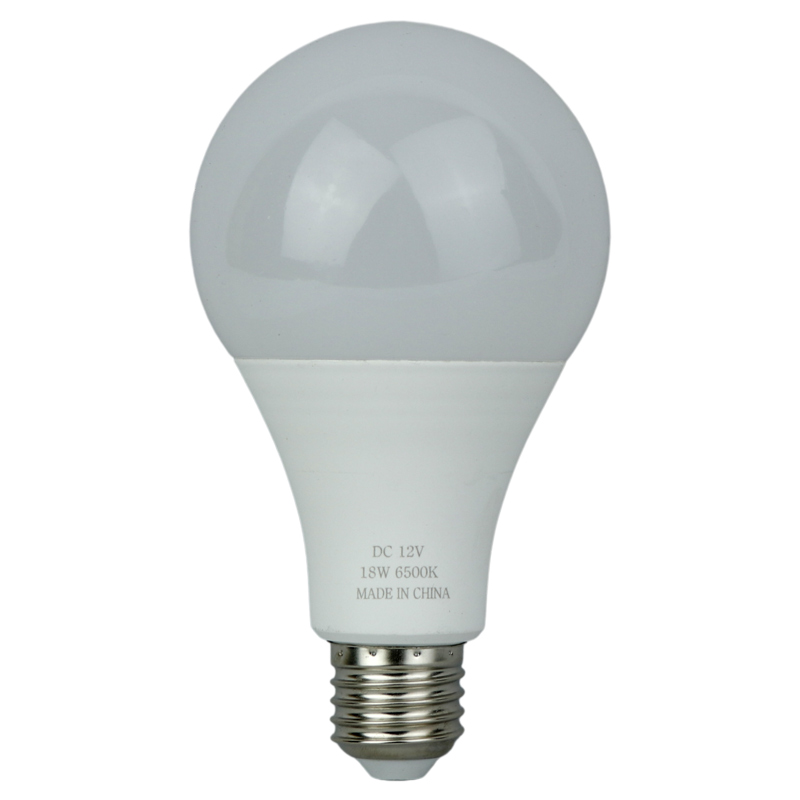 لامپ حبابی LED BULB E27 18W 12V
