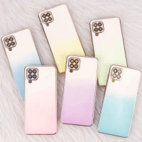قاب My Case دو رنگ محافظ لنزدار Samsung Galaxy A12