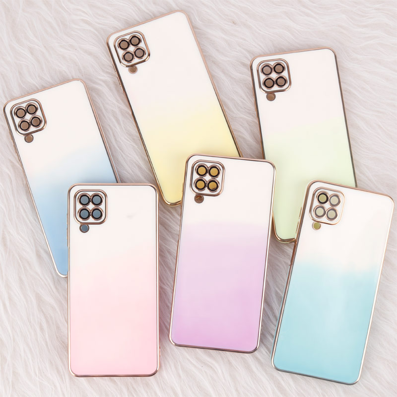 قاب My Case دو رنگ محافظ لنزدار Samsung Galaxy A12