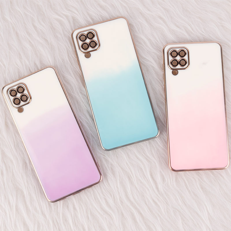 قاب My Case دو رنگ محافظ لنزدار Samsung Galaxy A12