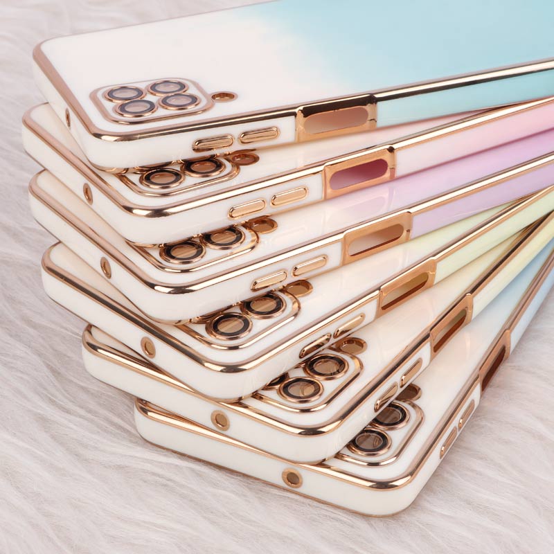 قاب My Case دو رنگ محافظ لنزدار Samsung Galaxy A12