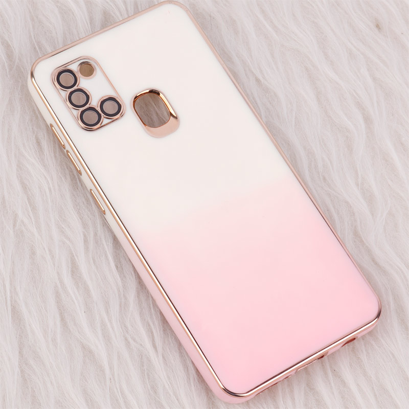 قاب My Case دو رنگ محافظ لنزدار Samsung Galaxy A21s