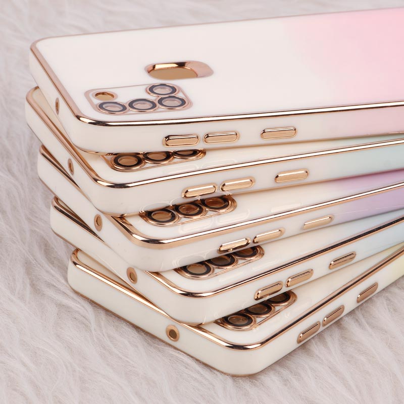 قاب My Case دو رنگ محافظ لنزدار Samsung Galaxy A21s