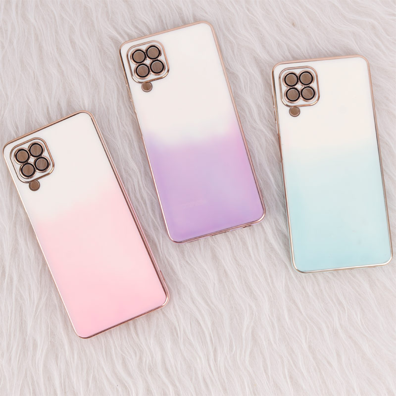 قاب My Case دو رنگ محافظ لنزدار Samsung Galaxy A22 4G