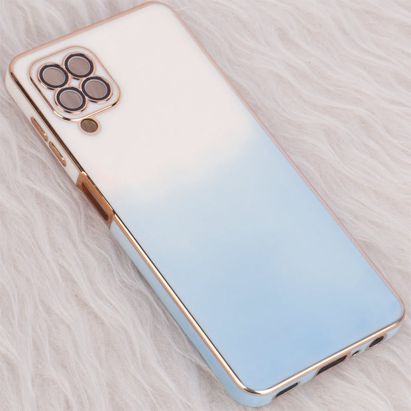 قاب My Case دو رنگ محافظ لنزدار Samsung Galaxy A22 4G
