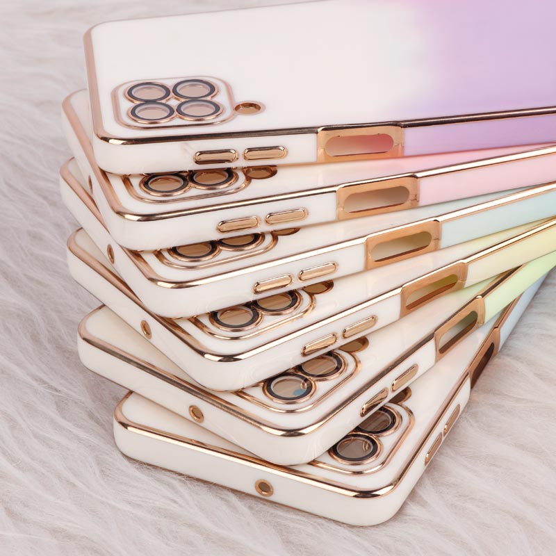 قاب My Case دو رنگ محافظ لنزدار Samsung Galaxy A22 4G