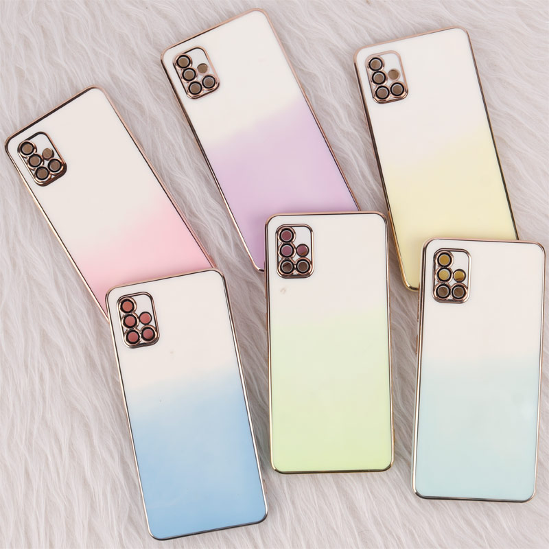 قاب My Case دو رنگ محافظ لنزدار Samsung Galaxy A51 4G