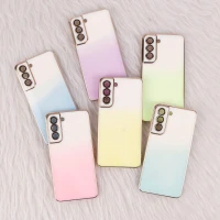 قاب My Case دو رنگ محافظ لنزدار Samsung Galaxy S21 FE 5G