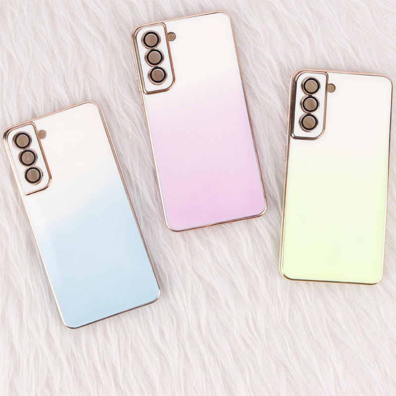 قاب My Case دو رنگ محافظ لنزدار Samsung Galaxy S21 FE 5G