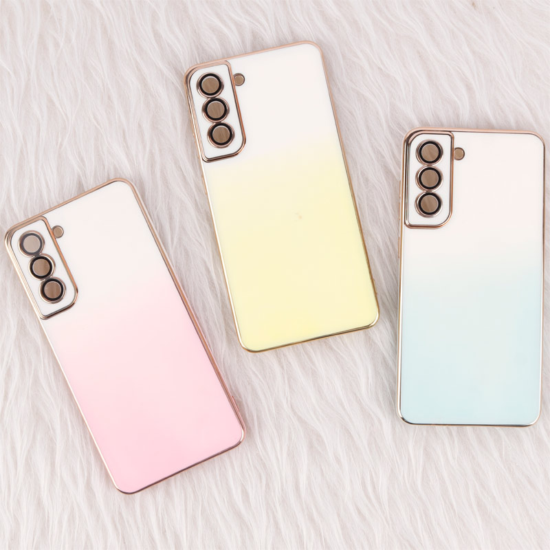 قاب My Case دو رنگ محافظ لنزدار Samsung Galaxy S21 FE 5G