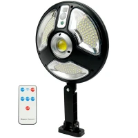 چراغ دیواری سنسوردار خورشیدی Solar Sensor Street Light T-906A + ریموت کنترل