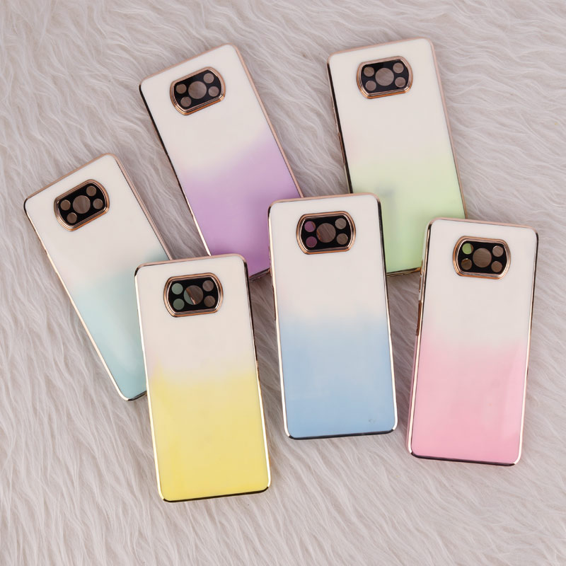 قاب My CaseE دو رنگ محافظ لنزدار Xiaomi Poco X3