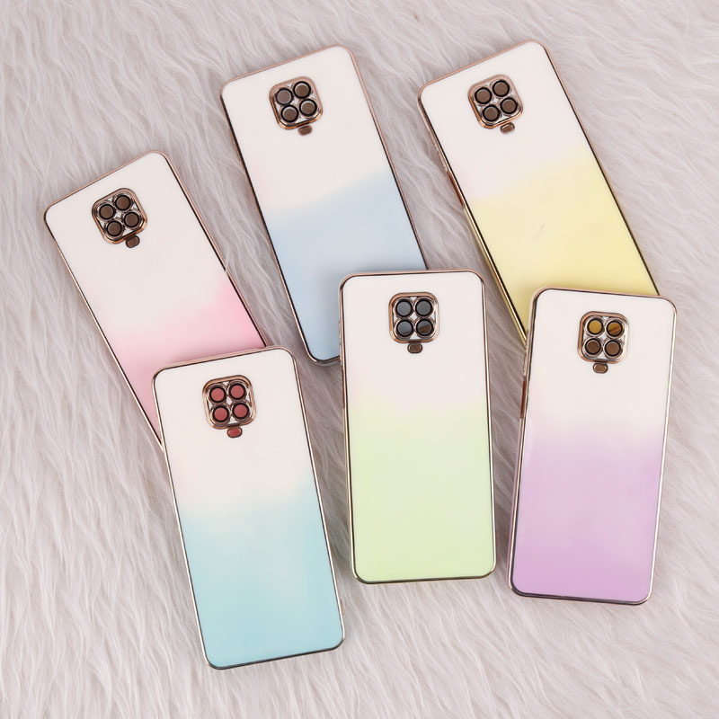 قاب MY CASE دو رنگ محافظ لنزدار Xiaomi Redmi Note 9 Pro