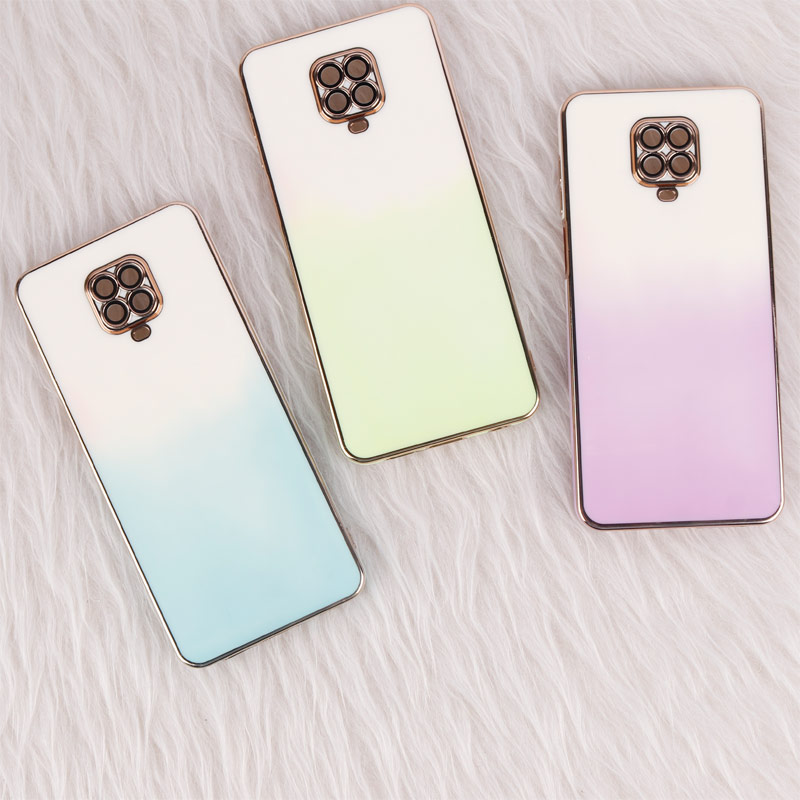 قاب MY CASE دو رنگ محافظ لنزدار Xiaomi Redmi Note 9 Pro
