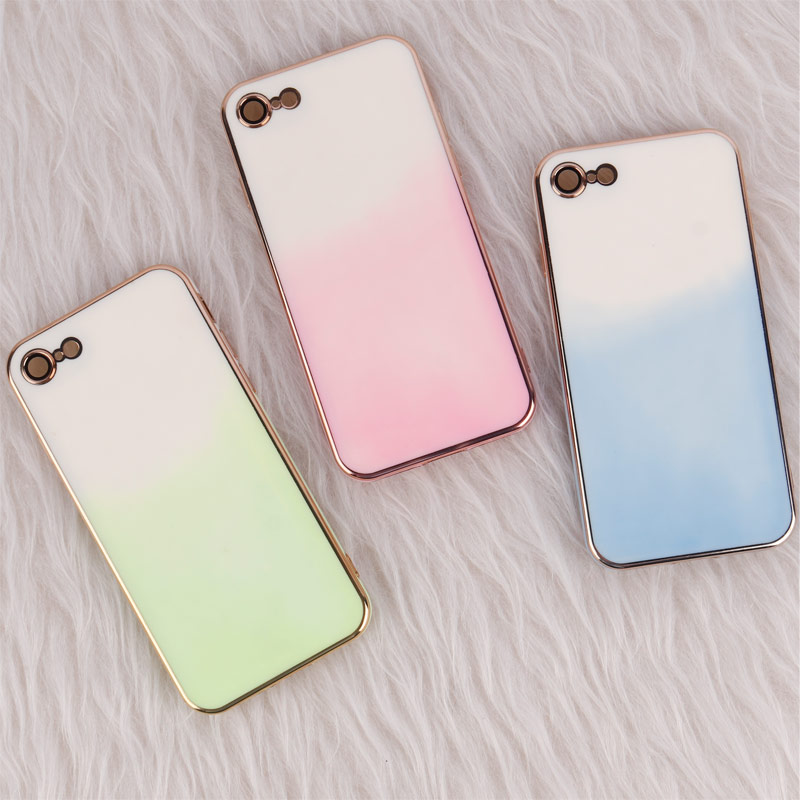 قاب My Case دو رنگ محافظ لنزدار iPhone 7 / 8 / SE 2020
