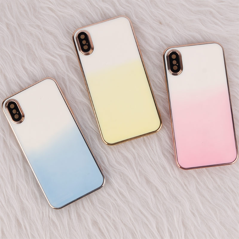 قاب My Case دو رنگ محافظ لنزدار iPhone X / XS