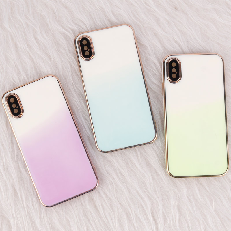 قاب My Case دو رنگ محافظ لنزدار iPhone X / XS