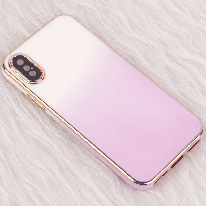 قاب My Case دو رنگ محافظ لنزدار iPhone X / XS