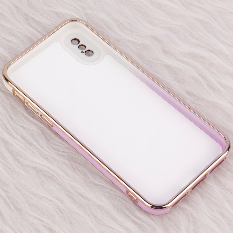 قاب My Case دو رنگ محافظ لنزدار iPhone X / XS