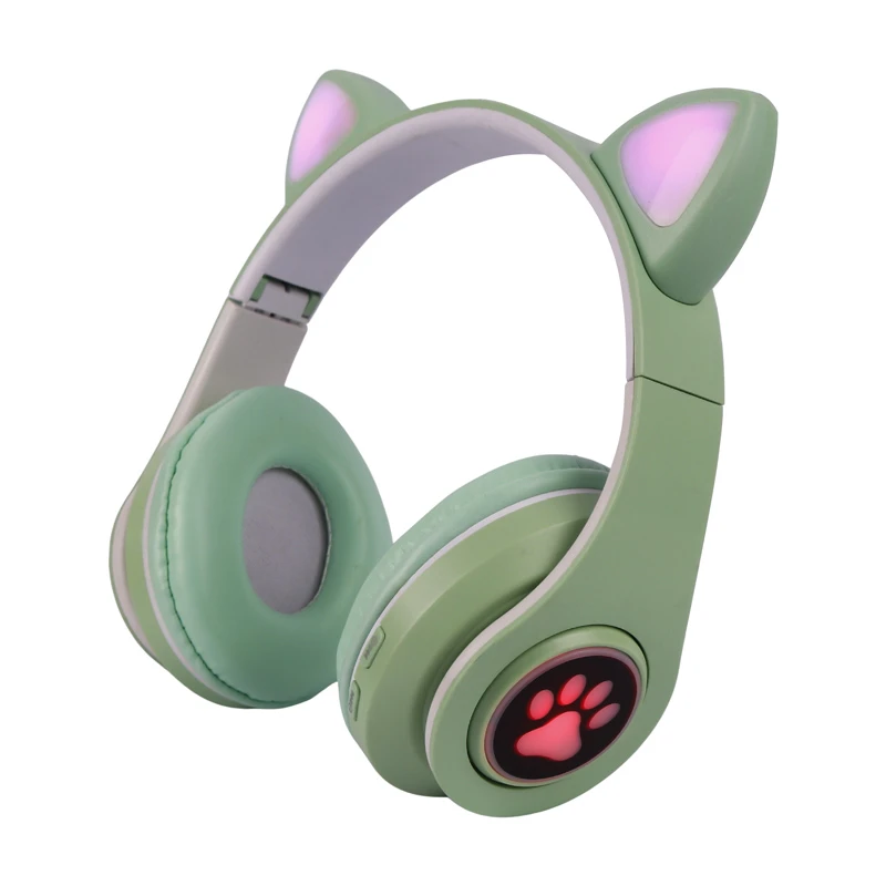 هدفون بلوتوثی رم خور Cat Ear B39M