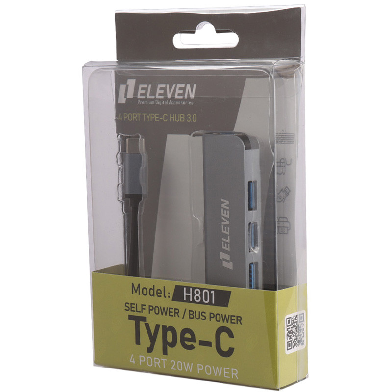 هاب 4 پورت Type-C ایلون H801