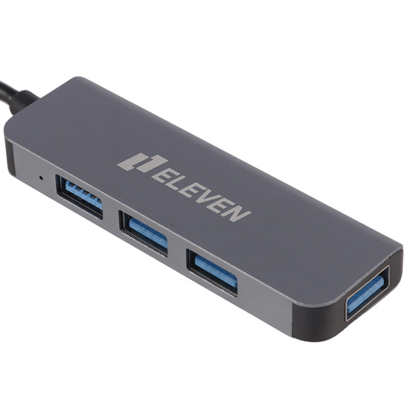 هاب Eleven H801 Type-C USB3.0 4Port
